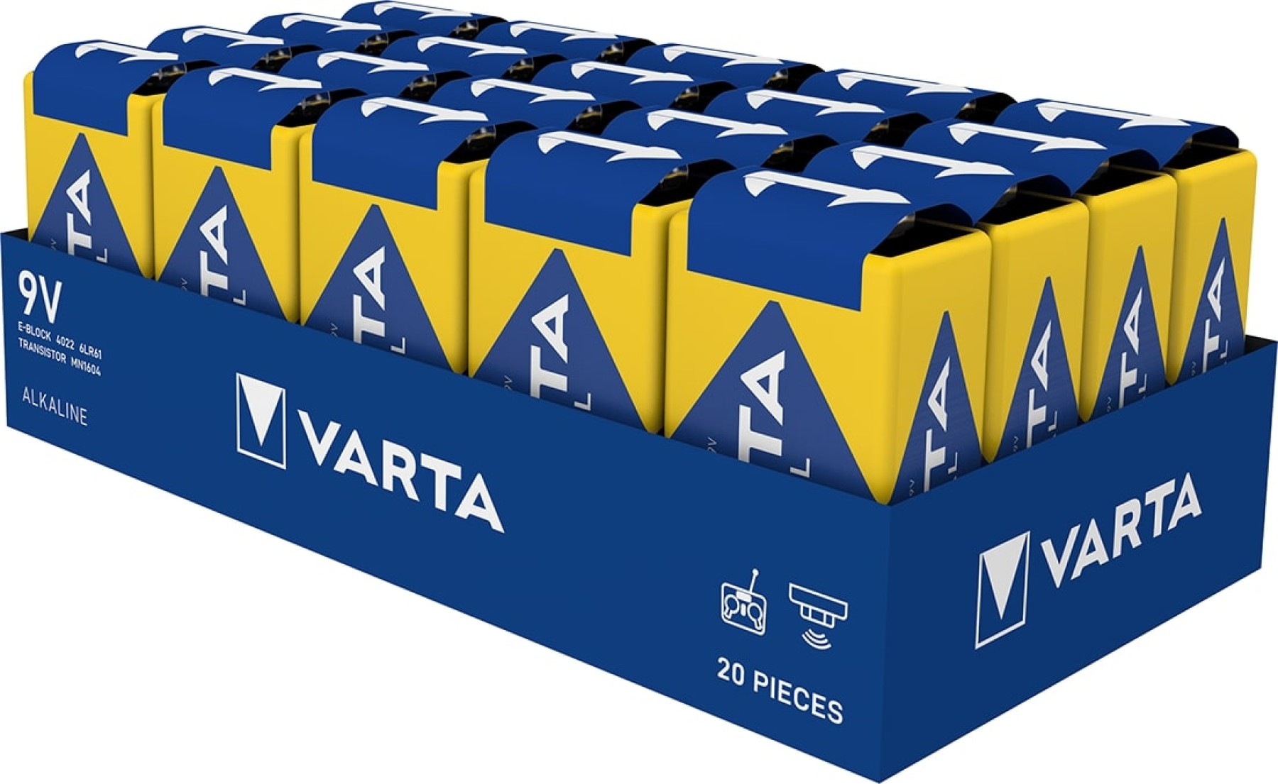 Varta Industrial Pro 9V Pack of 20 